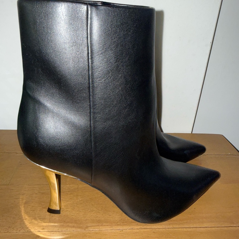 Ninewest Narend Pointy Toe Stiletto Dress Bootie Size 10 - Picture 10 of 10